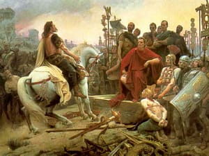 Vercingetorix se rende a César